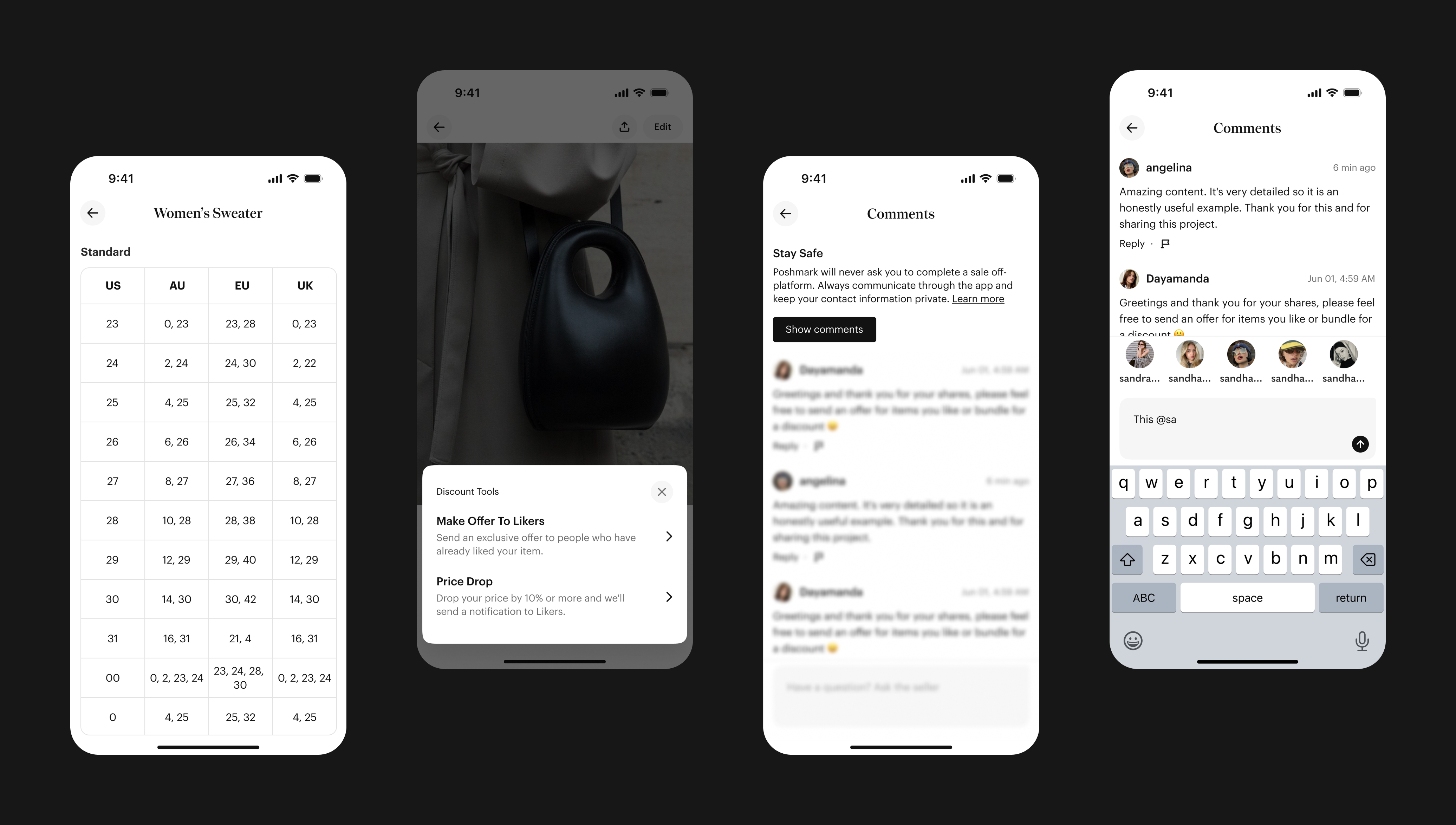 Redesigned listing page - CTA and detail states