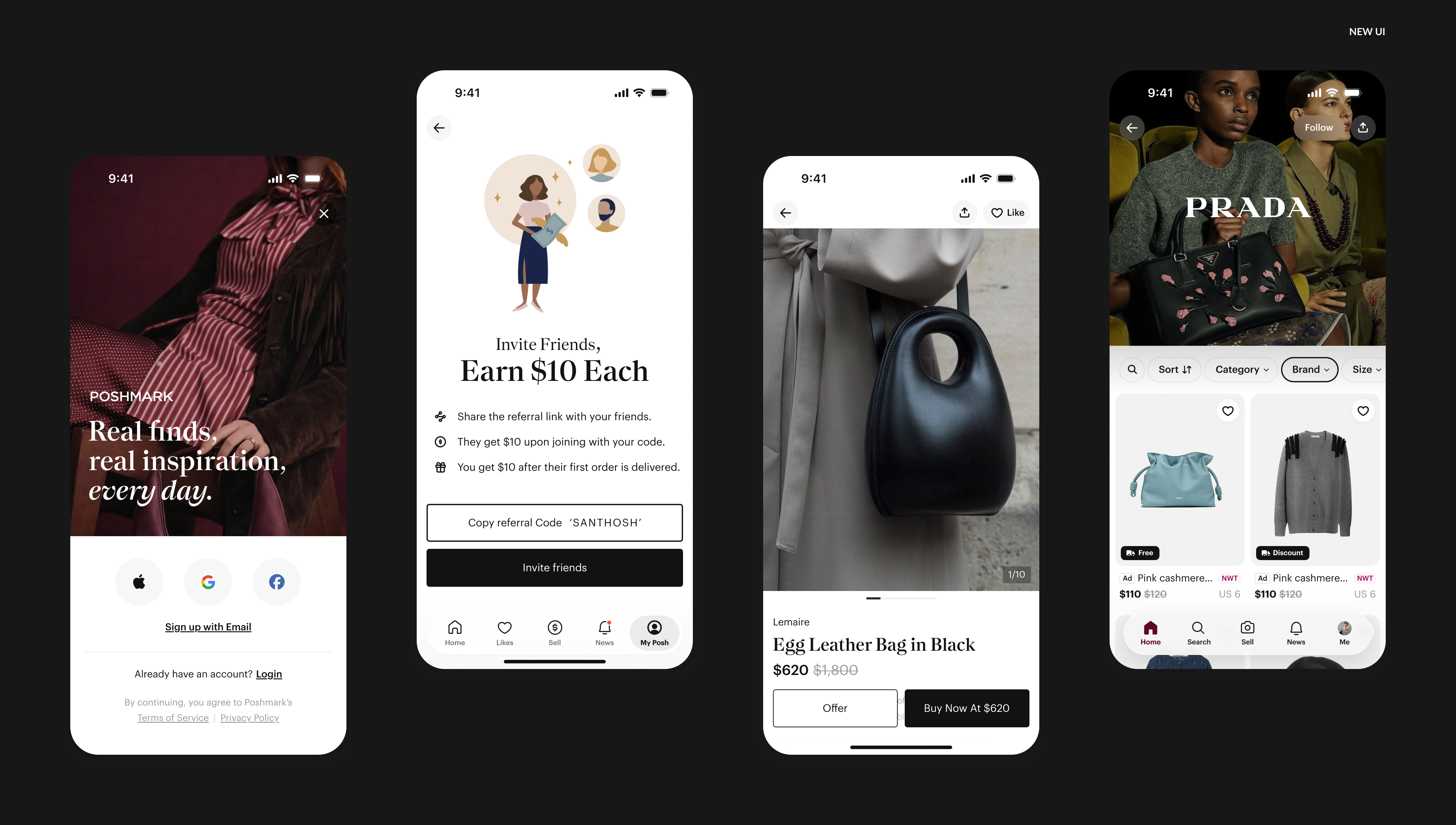 New UI