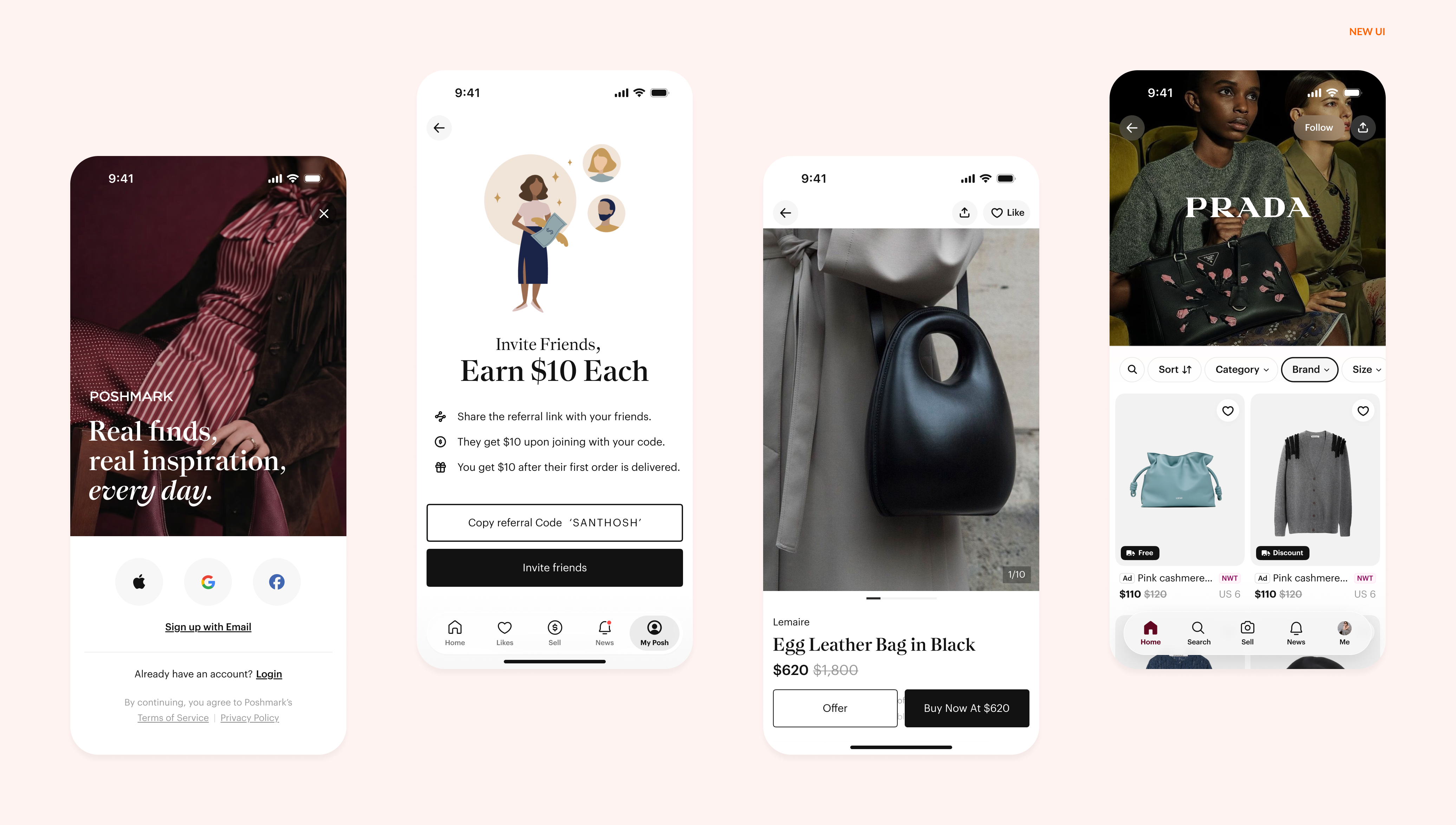 New UI